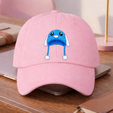 Cute Blue Bunny Hat, Human Rights Protest Cap, Protect Immigrants Hat, Cartoon Animal Dad Cap, Social Justice Gift