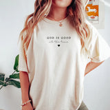 God is Good Shirt - Minimalist Christian Tee