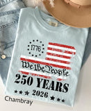 USA 250th Anniversary Shirt - We The People Patriotic Tee