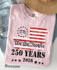USA 250th Anniversary Shirt - We The People Patriotic Tee