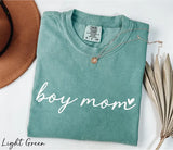 Comfort Colors® Boy Mom Shirt, Mama Shirt, Mother's Day Gift, Mom of Boys Shirt, Mom Life Shirt, Cute Mom Shirt