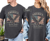 Comfort Colors® America 250th Anniversary Shirt 1776 - 2026, We The People Patriotic Eagle American Flag T-Shirt