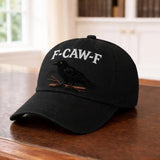 Hand-Embroidered F-Caw-F Crow Hat Men Women Adjustable Baseball Cap