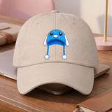 Cute Blue Bunny Hat, Human Rights Protest Cap, Protect Immigrants Hat, Cartoon Animal Dad Cap, Social Justice Gift