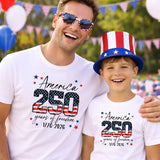 USA 250th Anniversary Shirt - Independence Day 1776 Patriotic Tee