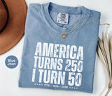 1976 Vintage 50th Birthday Shirt - America 250th Tee