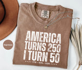 1976 Vintage 50th Birthday Shirt - America 250th Tee