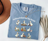 Comfort Colors Funny Boy Mom Goose Shirt, Boy Mom Tshirt, Boy Mama Gift, Boy Mom Mothers Day Apparel