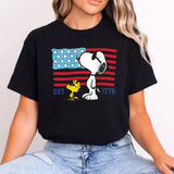 Comfort Colors® America 250th Anniversary Shirt - Vintage 1776 USA Flag Tee - Retro Patriotic 4th of July Celebration Tshirt