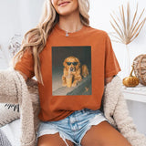Funny Golden Retriever Drinking Iced Coffee Shirt - Dog Meme Tee