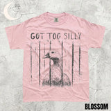 Comfort Colors® GOT TOO SILLY Goose Shirt - Funny Unhinged Meme Tee - Sarcastic Animal Jail Graphic Shirt - Trendy Vintage Dark Humor Tee