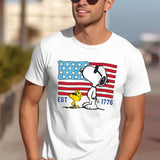 Comfort Colors® America 250th Anniversary Shirt - Vintage 1776 USA Flag Tee - Retro Patriotic 4th of July Celebration Tshirt