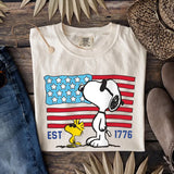 Comfort Colors® America 250th Anniversary Shirt - Vintage 1776 USA Flag Tee - Retro Patriotic 4th of July Celebration Tshirt