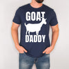Goat Daddy Shirt - Funny Father's Day Gift for Dad - Farm Animal Tee