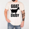 Goat Daddy Shirt - Funny Father's Day Gift for Dad - Farm Animal Tee