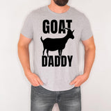 Goat Daddy Shirt - Funny Father's Day Gift for Dad - Farm Animal Tee