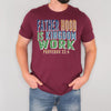 Christian Dad Shirt Fatherhood Is Kingdom Work Tee Gift