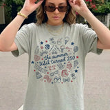 America 250th Anniversary Summer Shirt - Patriotic USA 250 Graphic Tee