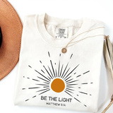 Be The Light Christian Shirt - Matthew 5:14 Bible Verse Graphic Tee