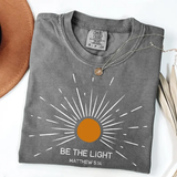 Be The Light Christian Shirt - Matthew 5:14 Bible Verse Graphic Tee