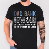 Funny Dad Shirt, Dad Bank Shirt, Fathers Day Shirt, Dad Gift Funny, Dad Joke Shirt
